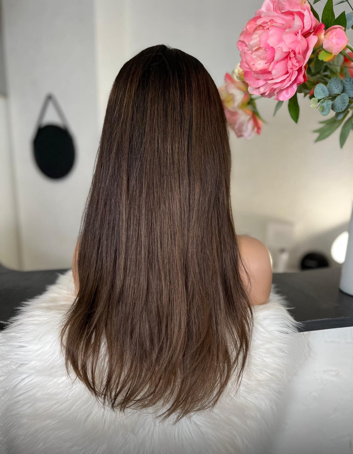 Marly - confort integral illusion + lace top / 22 inch / 150% Volume / european hair / small