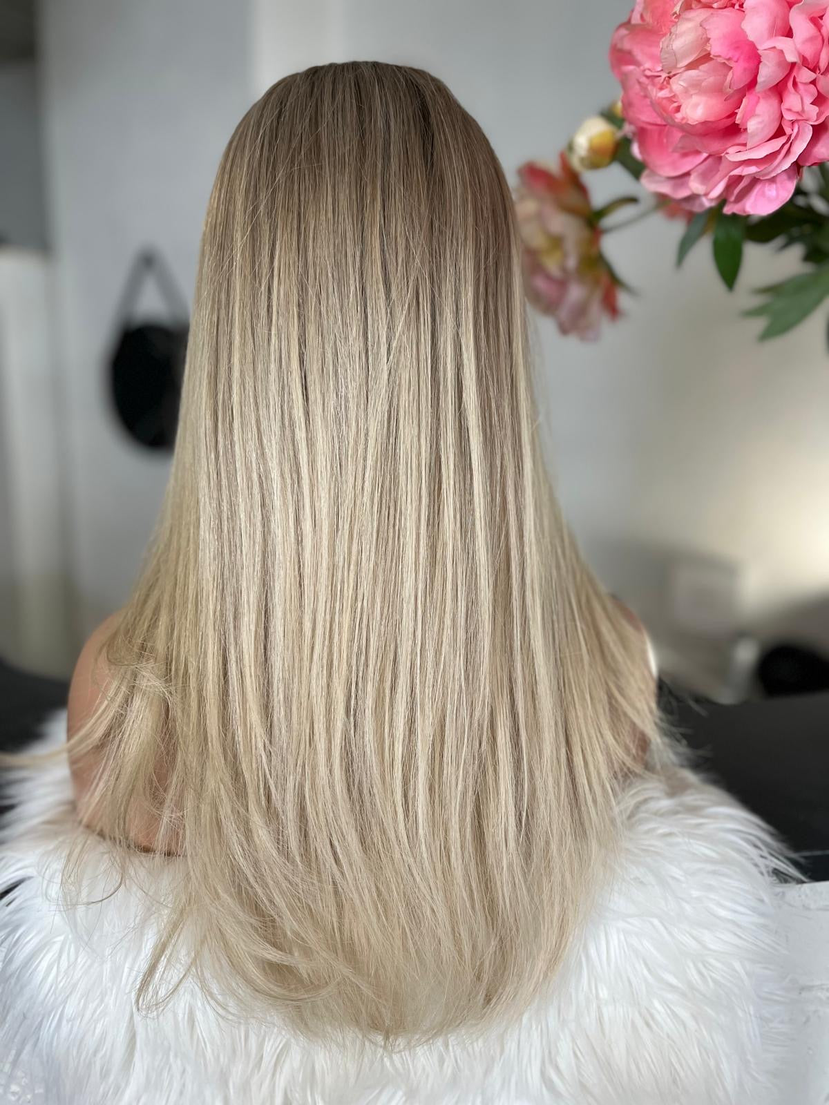 Genie - confort integral illusion + lace top / 20 inch / 150% Volume / european hair / small (Copie)