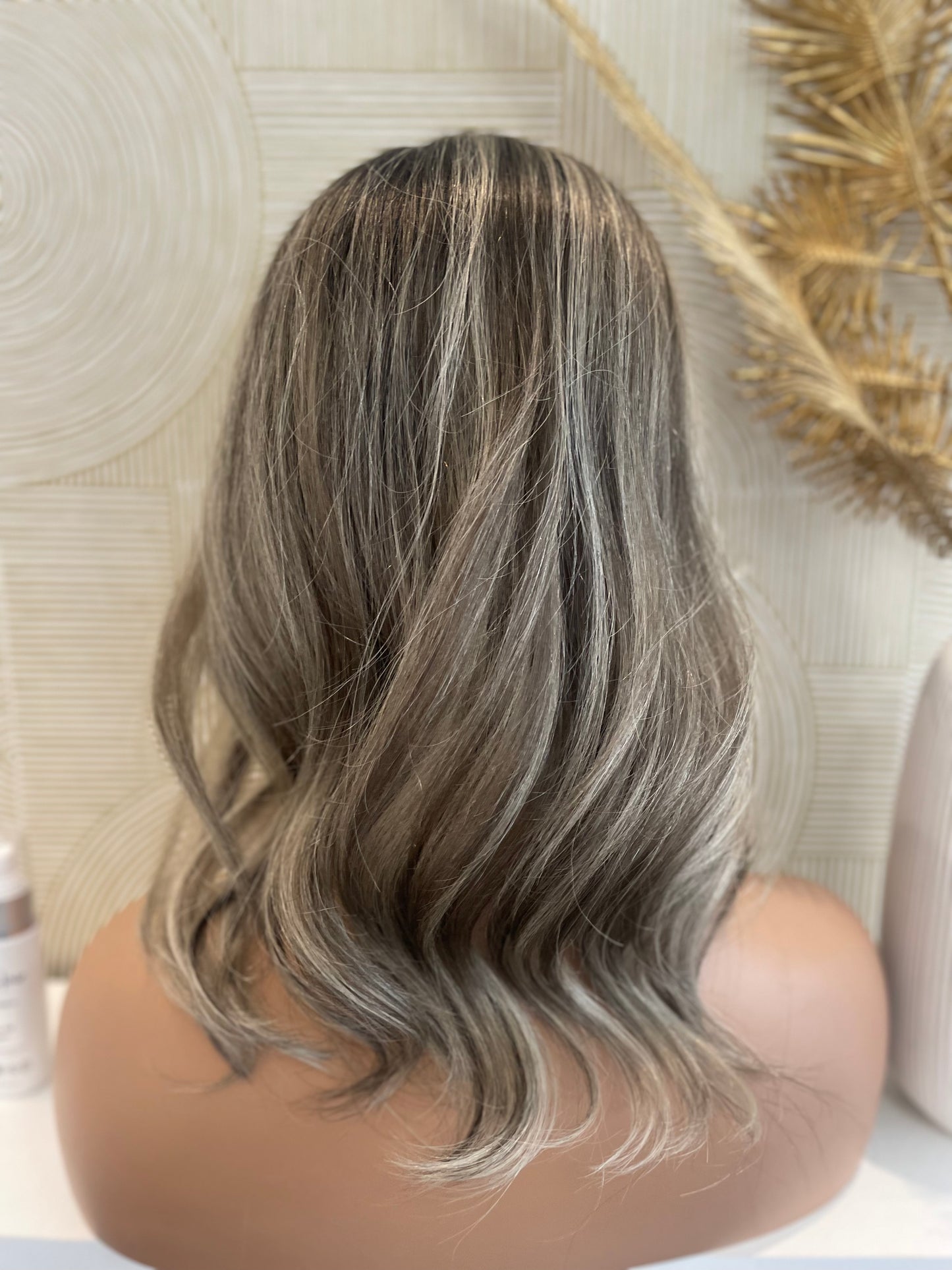 .Topper linda - 5x5 inch lace base / 150 % / 16 inch / european hair
