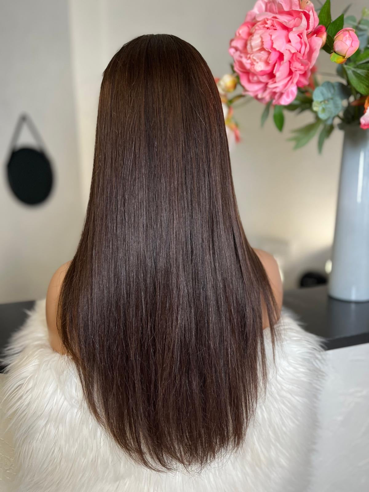 Chica - confort integral illusion + lace top / 24 inch / 150% Volume / european hair / small