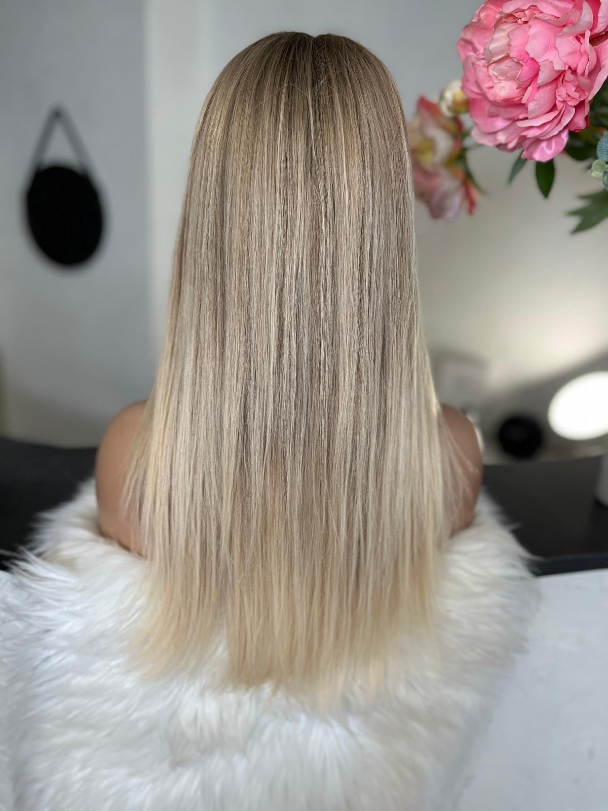 Lali - confort integral illusion + lace top / 20 inch / 150% Volume / european hair / small