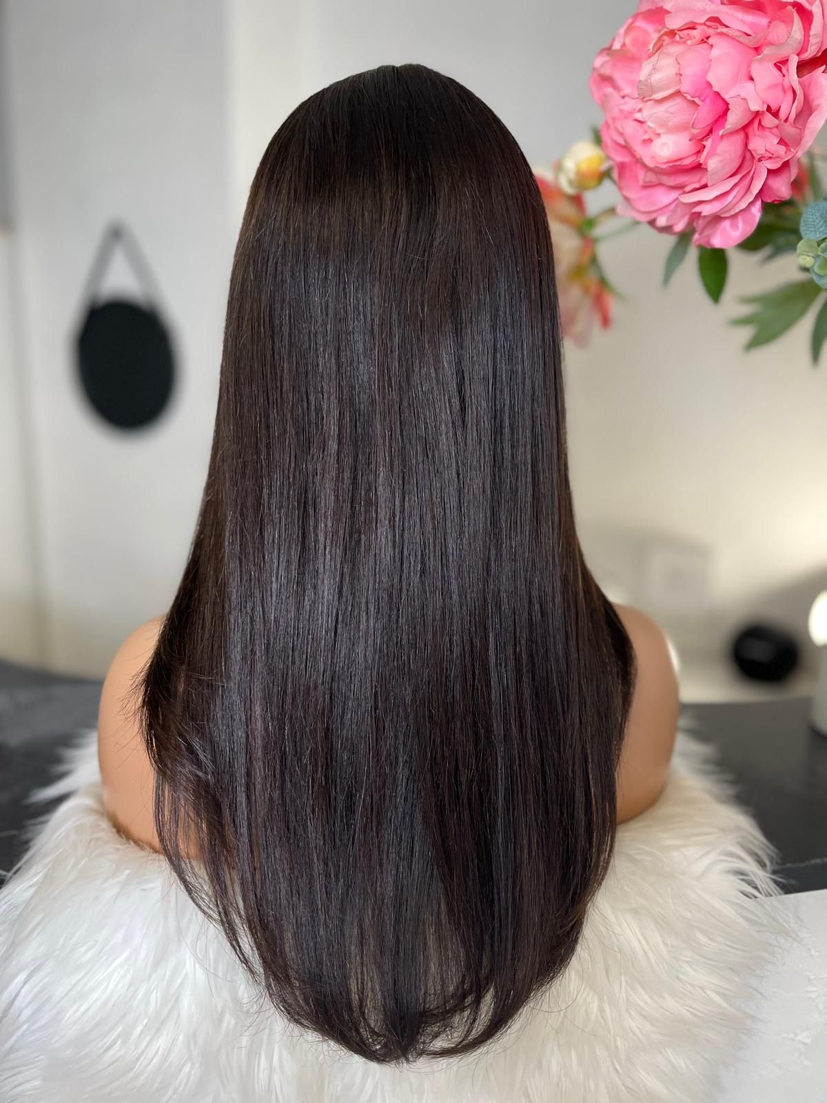 Clarisse   -  confort integral illusion + lace top / 20 inch / 150% Volume / european hair / small