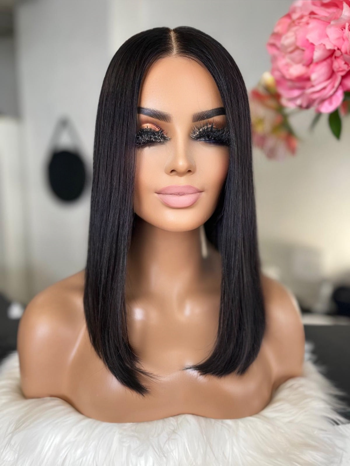 Cassandra - confort integral illusion + lace top / 16 inch / 150% Volume / european hair / small