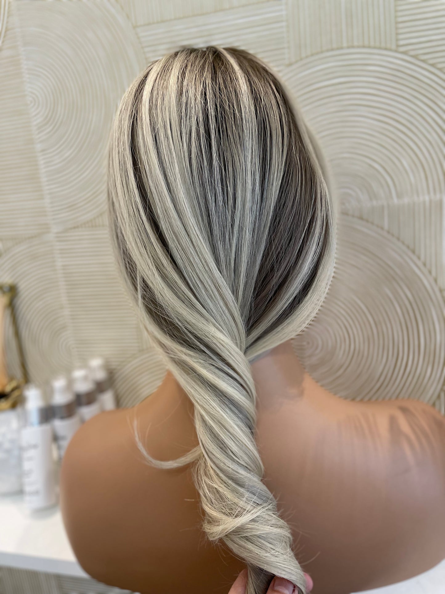 .winter - Integral + lace top / 22 inch / 180 % Volume / slavic hair