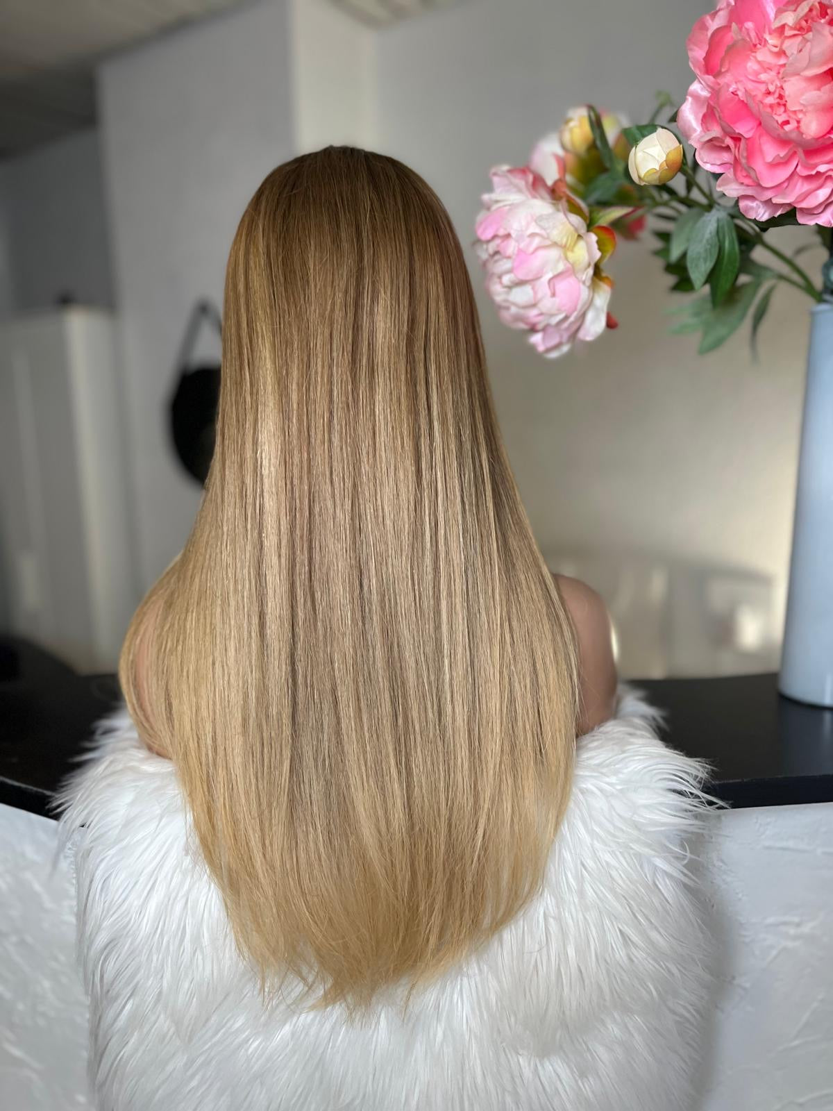 Sonia - confort integral illusion + lace top / 24 inch / 150% Volume / european hair / small (Copie)