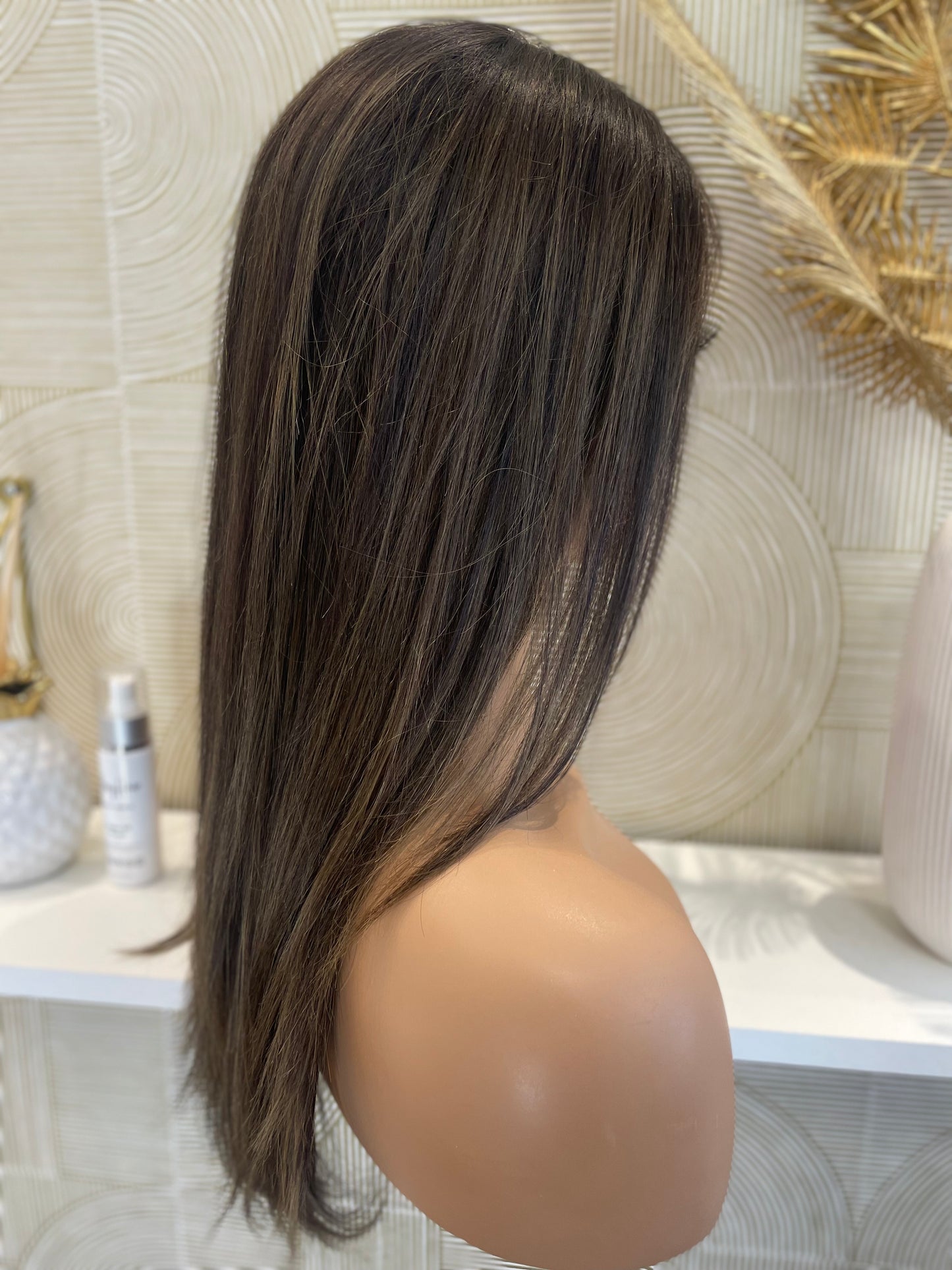 .Chyna - integral comfort / 20 inch / 130% volume / European natural wavy hair / Small
