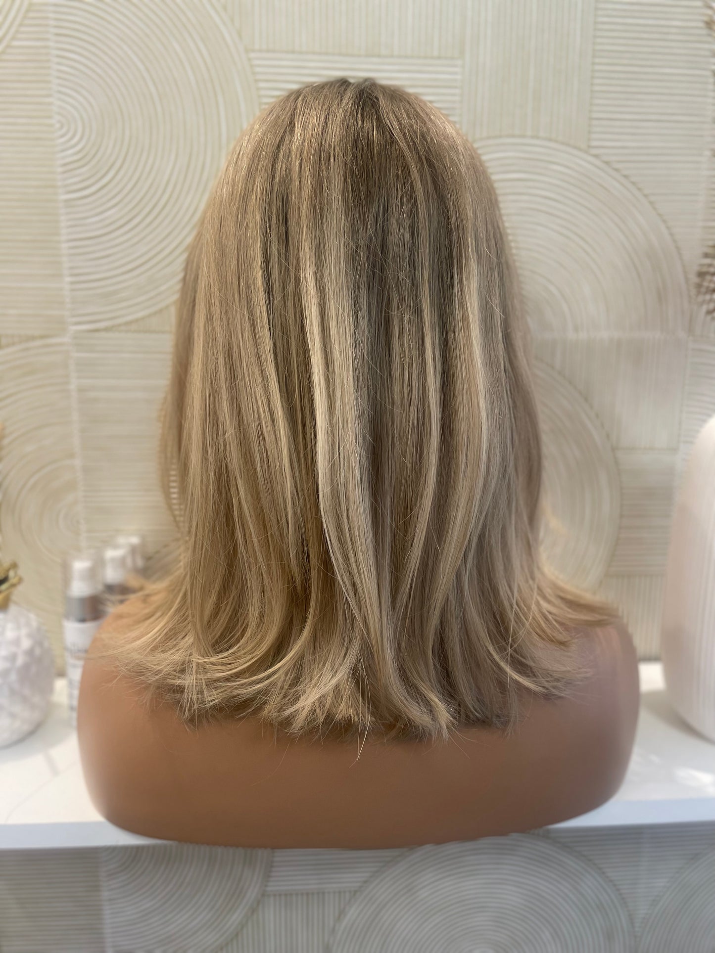 .Marly - Integral confort cap + skin top / 14 inch / 150 % Volume / european hair