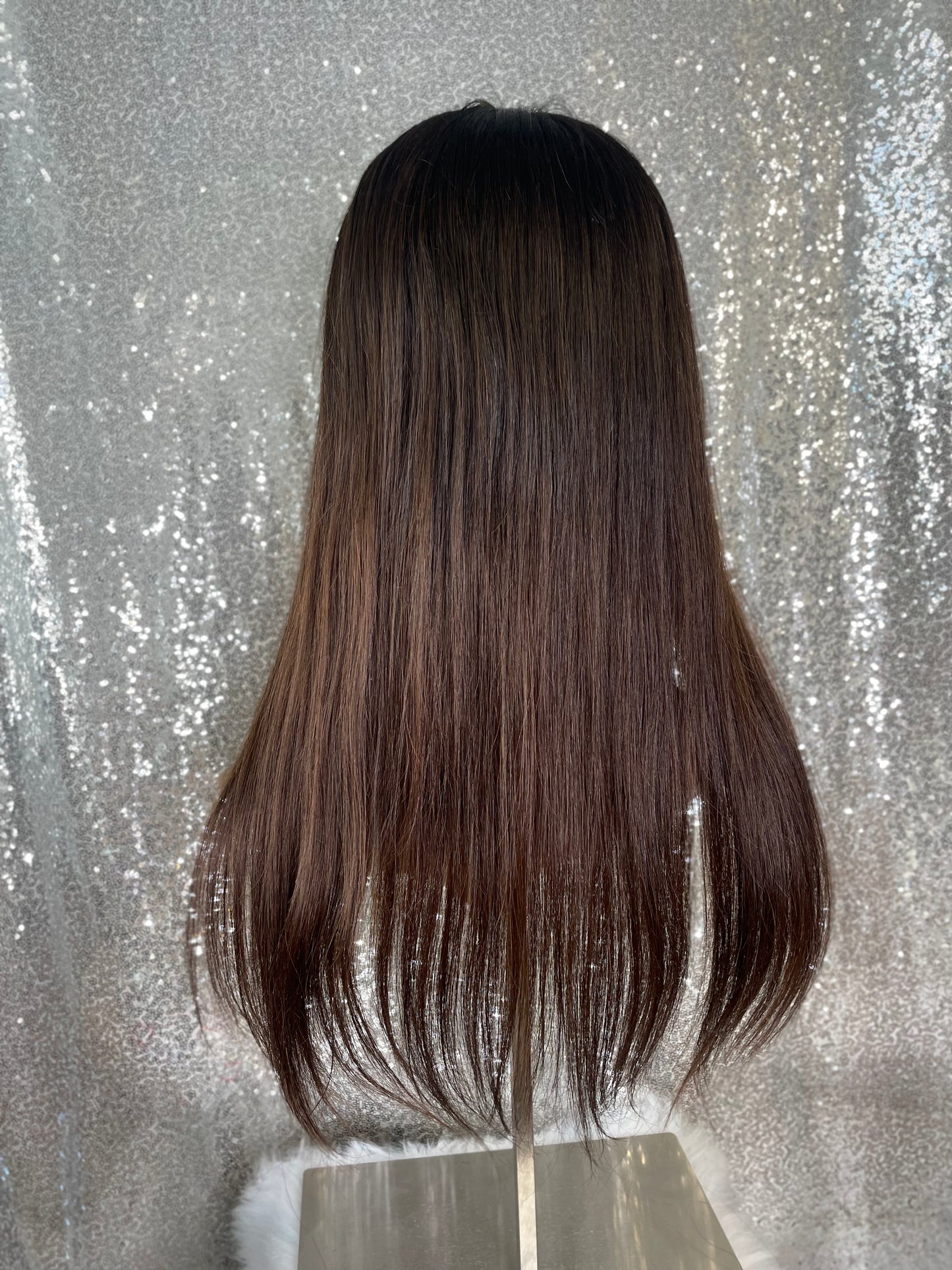 Topper Samantha - 6x6 inch / 130 % / 20 inch / european hair