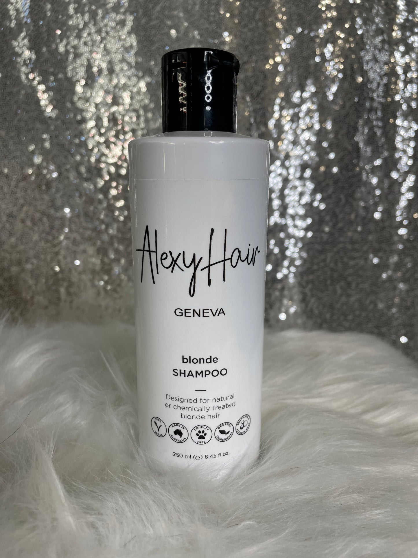 Shampooing Pour Blondes Spécial Perruques et Extensions de Cheveux 250 ml