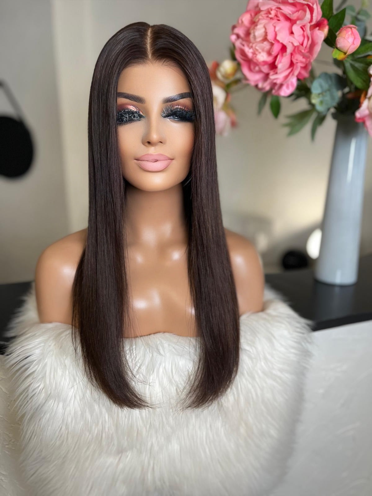 Chica  -  confort integral illusion + lace top / 24 inch / 150% Volume / european hair / small