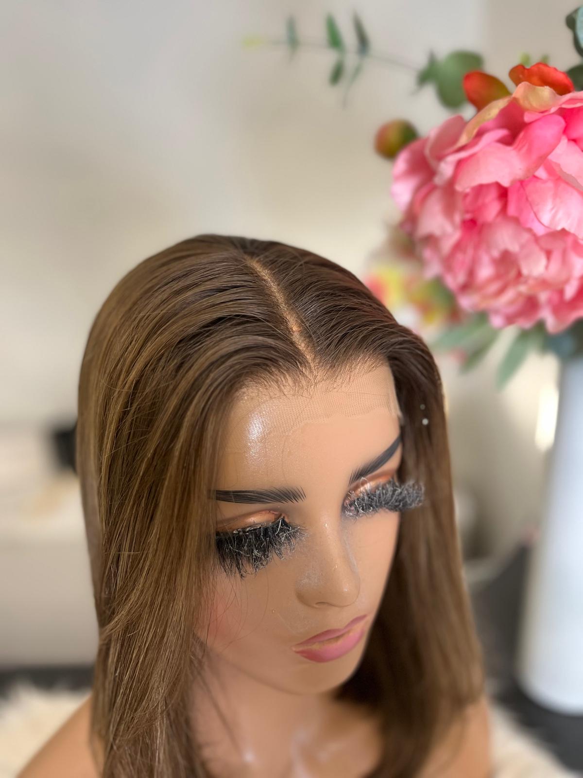 July  -  confort integral illusion + lace top / 14 inch / 150% Volume / european hair / small