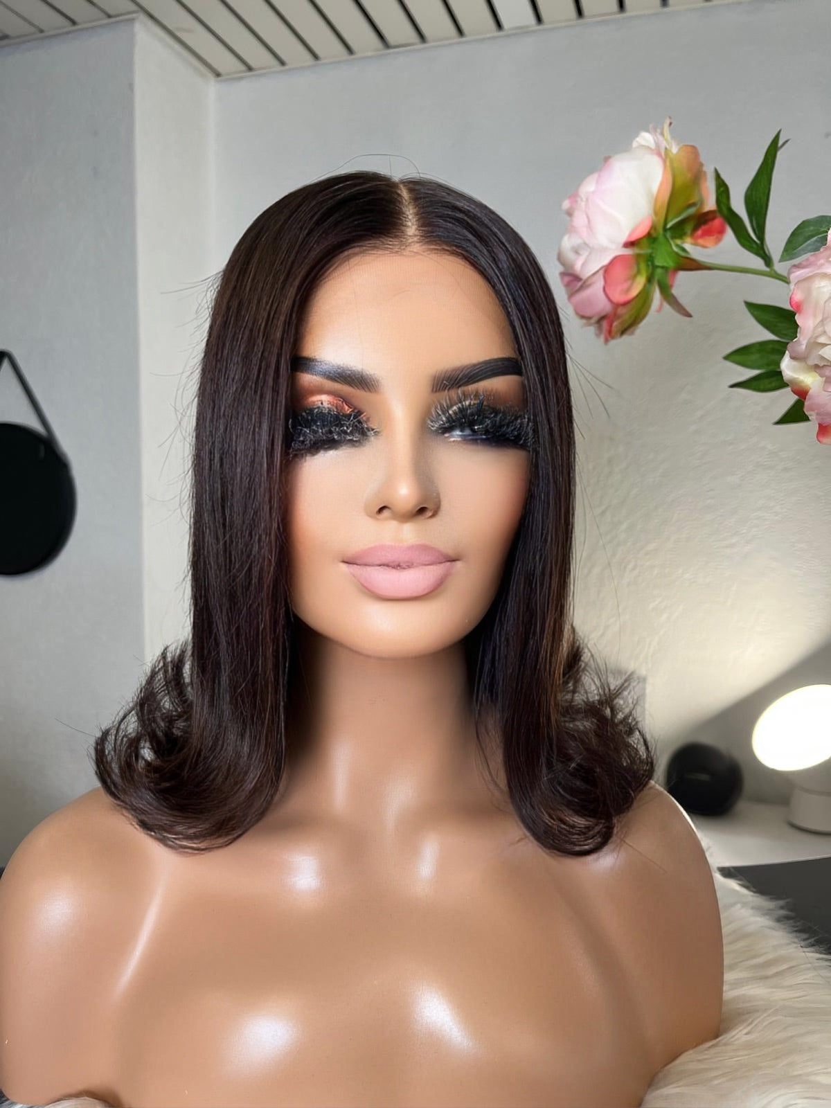 Fanny  -  confort integral illusion + lace top / 14 inch / 150% Volume / european hair / small