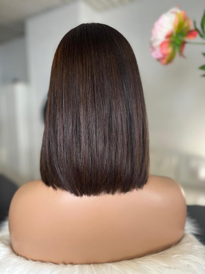 Barbara  -  confort integral illusion + lace top / 14 inch / 150% Volume / european hair / small