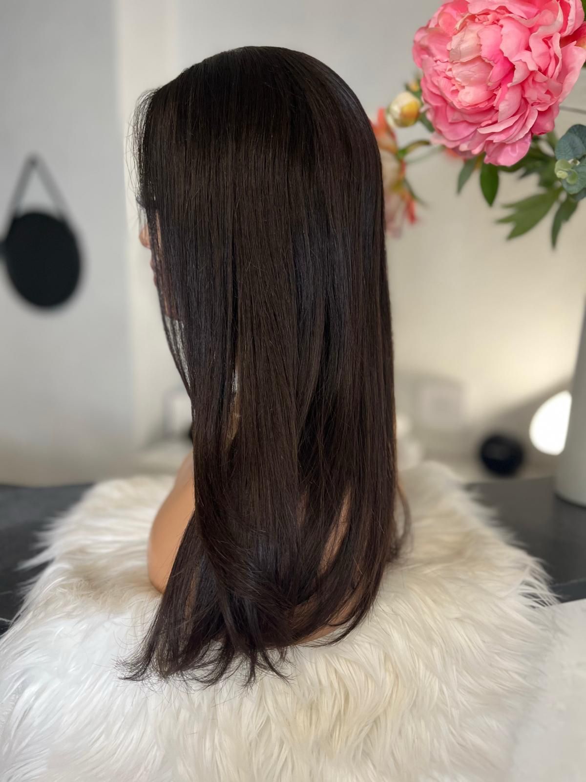 Clarisse   -  confort integral illusion + lace top / 20 inch / 150% Volume / european hair / small