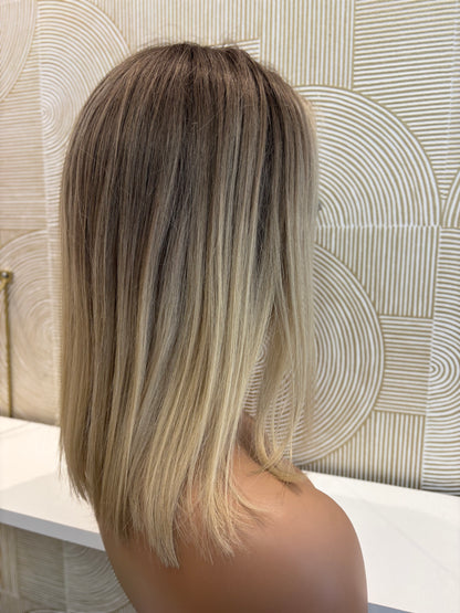 Julie  -  confort integral illusion + lace top / 12 inch / 150% Volume / european hair / small