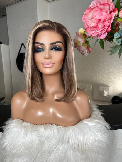 Chirca  -  confort integral illusion + lace top / 14 inch / 150% Volume / european hair / small