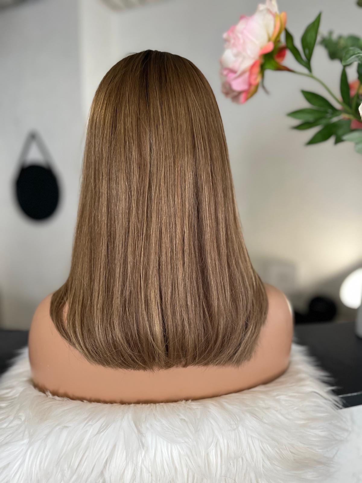Berenice  -  confort integral illusion + lace top / 16 inch / 150% Volume / european hair / small
