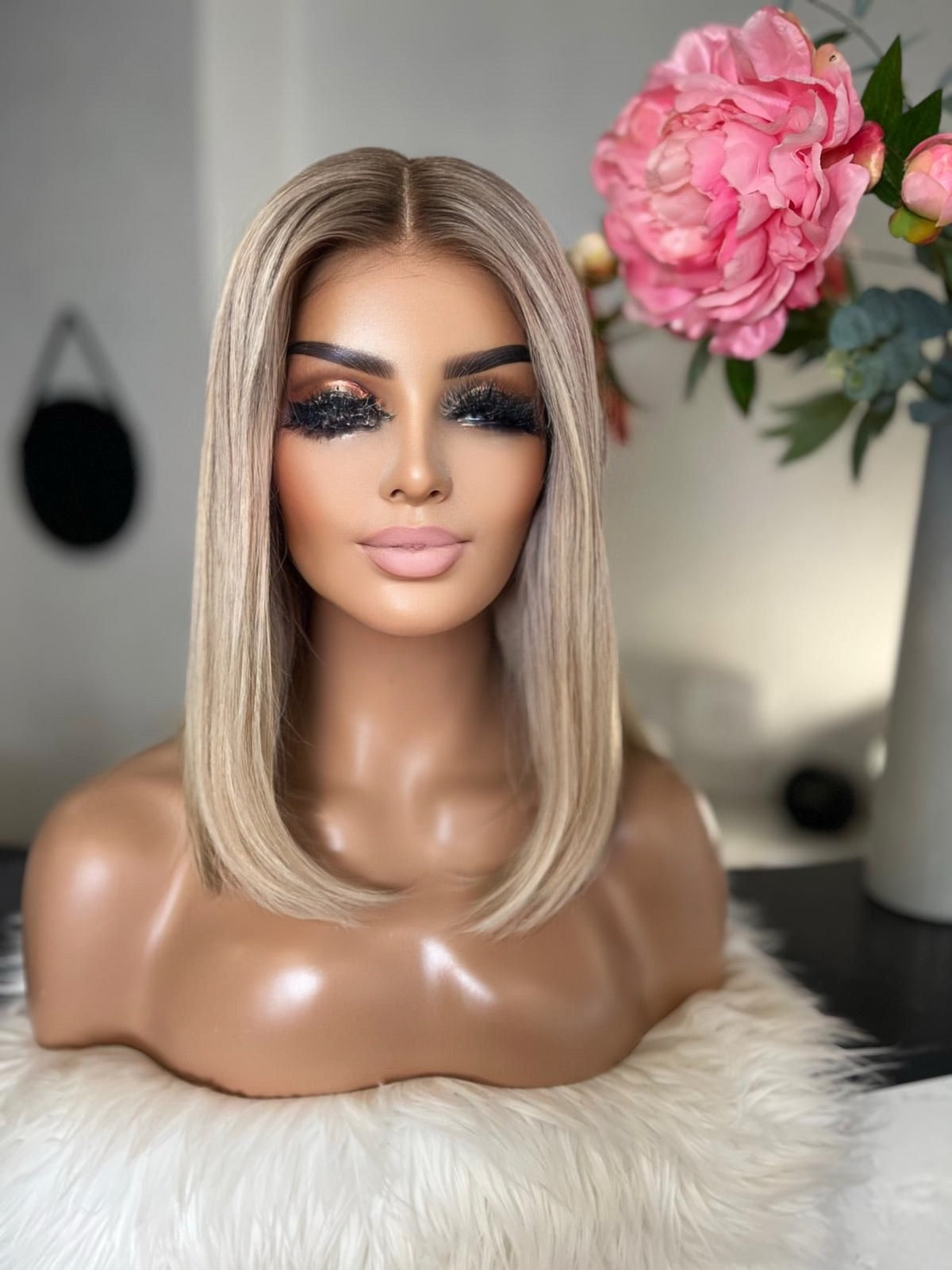 Jude-  confort integral illusion + lace top / 14 inch / 150% Volume / european hair / small