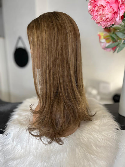 Wanda -  confort integral illusion + lace top /20 inch  / 150% Volume / european hair / small