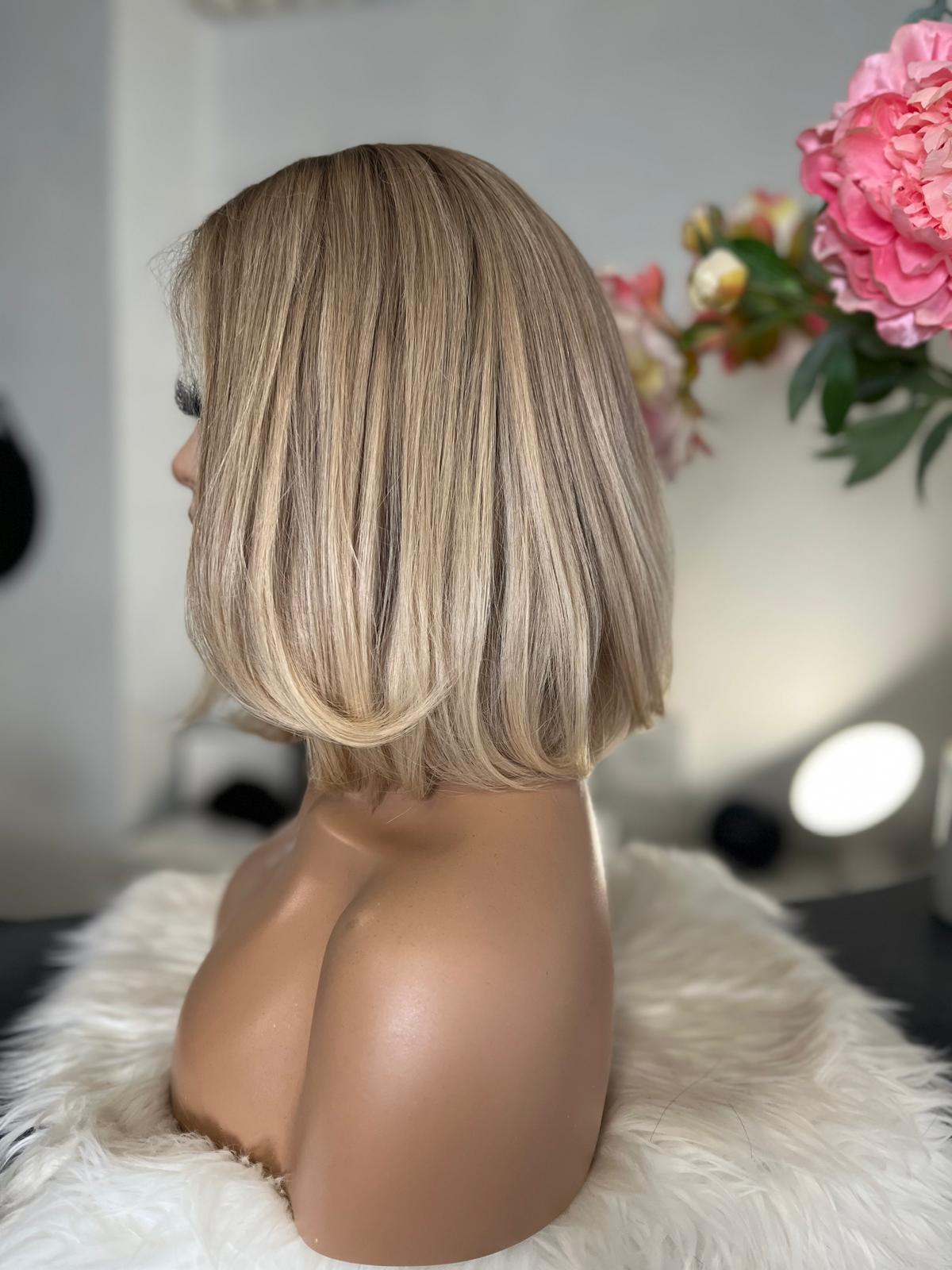 July  -  confort integral illusion + lace top / 14 inch / 150% Volume / european hair / small