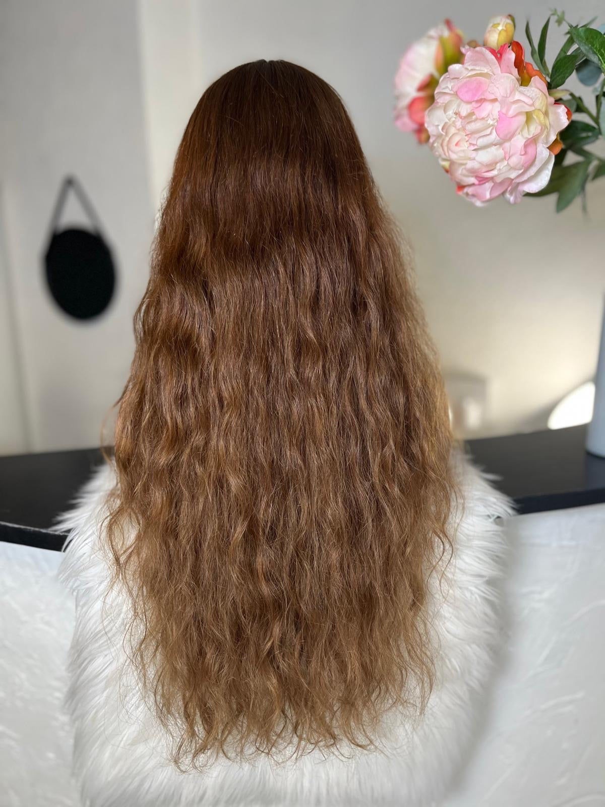 Wilma   - Integral + lace top  / 28 inch / 150 % Volume / mongolian hair / small (Copie)