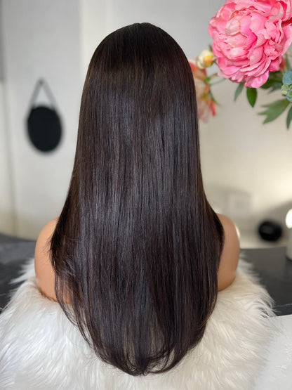 Clarisse   -  confort integral illusion + lace top / 20 inch / 150% Volume / european hair / small