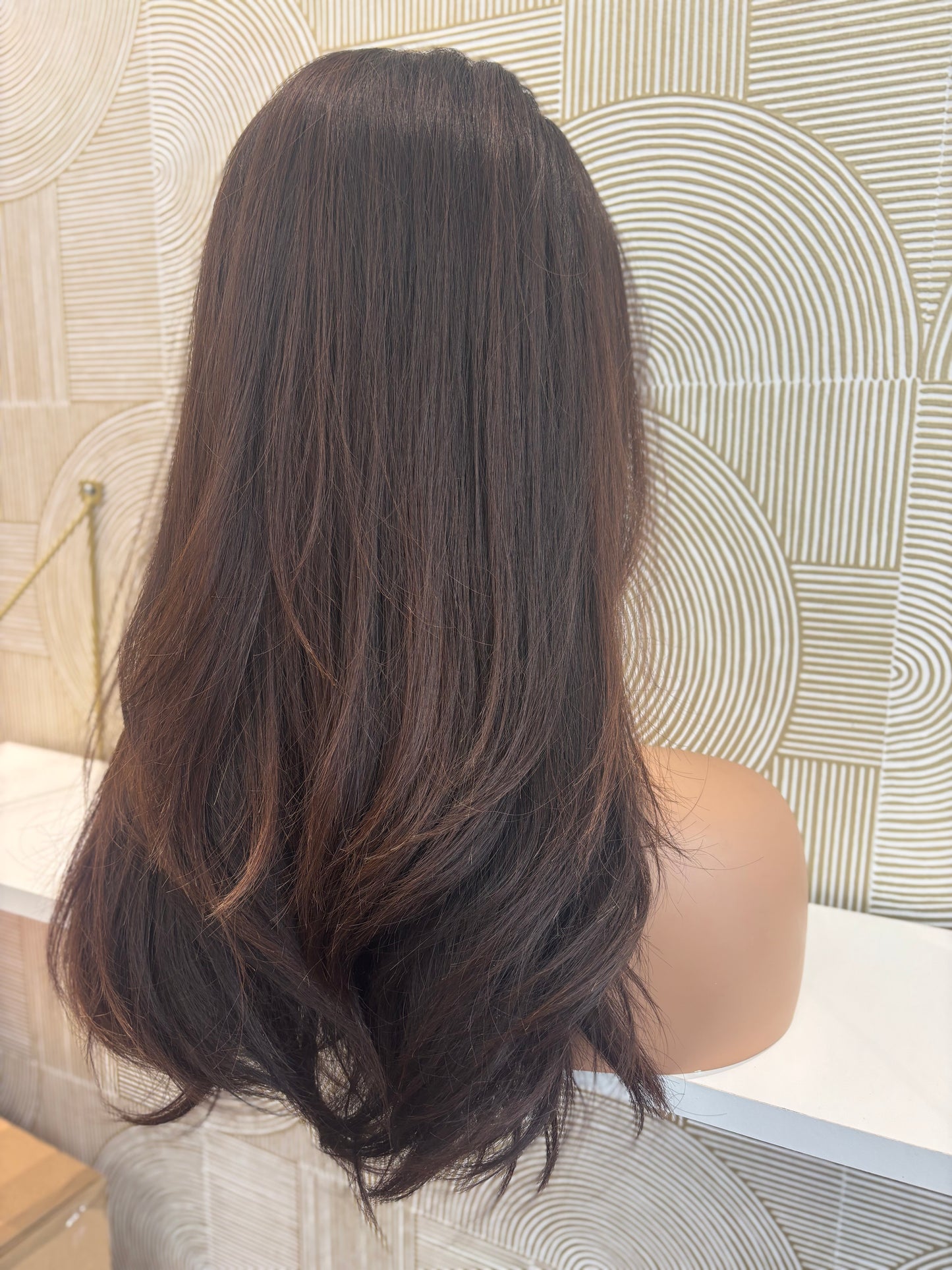 Carmen  - Integral + lace top  / 20 inch / 180 % Volume / european hair / small