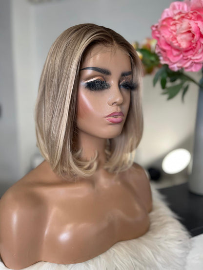 July  -  confort integral illusion + lace top / 14 inch / 150% Volume / european hair / small