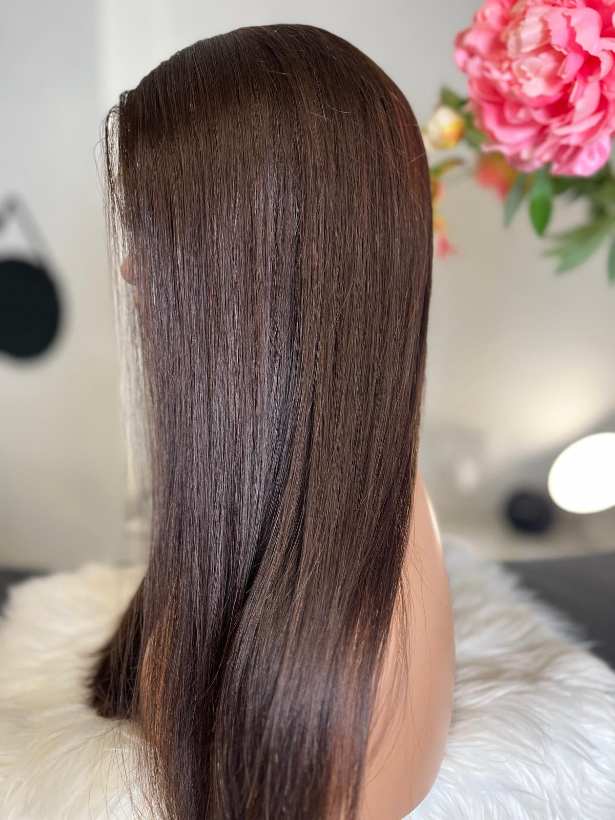 Chica  -  confort integral illusion + lace top / 24 inch / 150% Volume / european hair / small