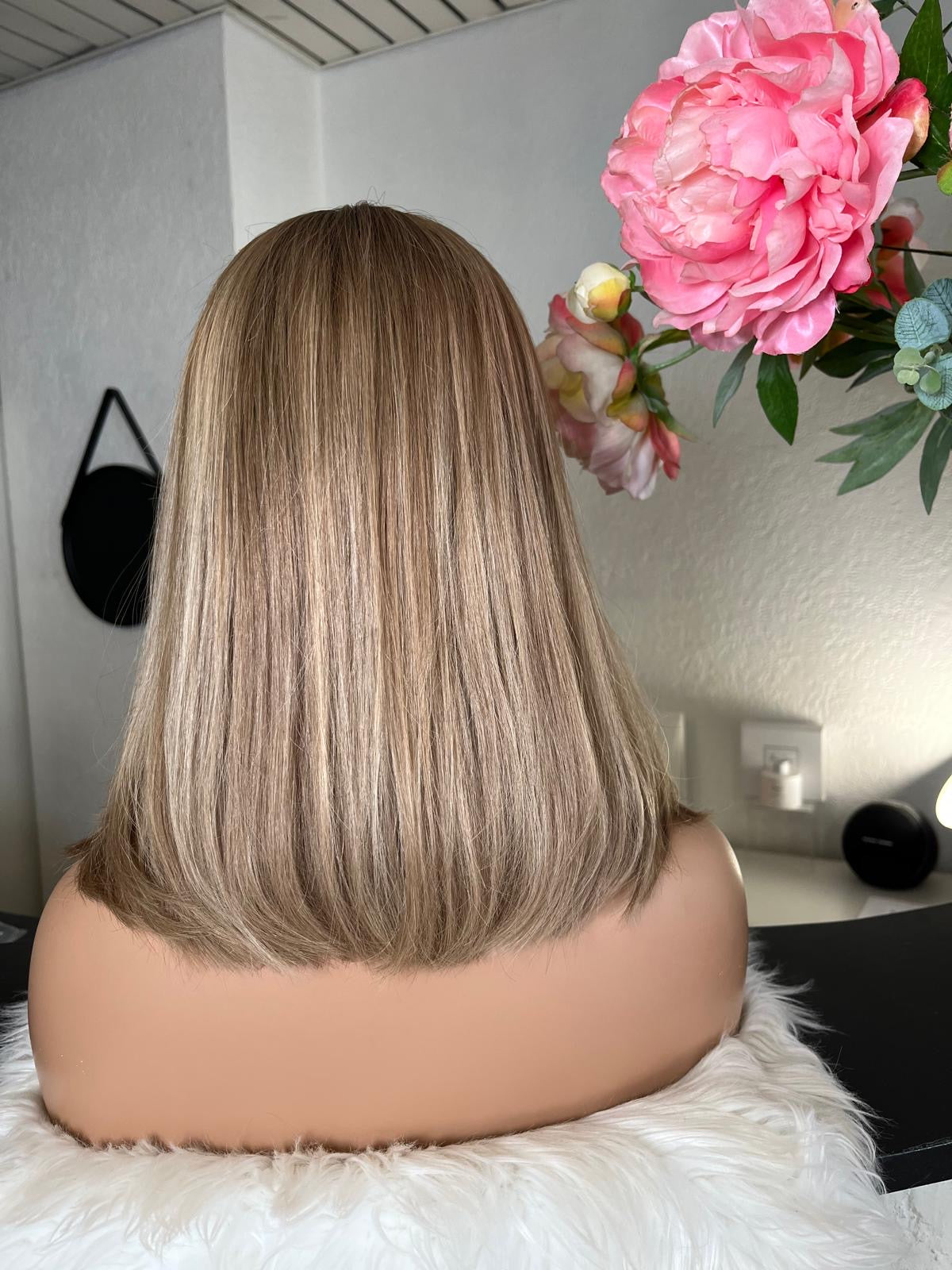 Chirca  -  confort integral illusion + lace top / 14 inch / 150% Volume / european hair / small