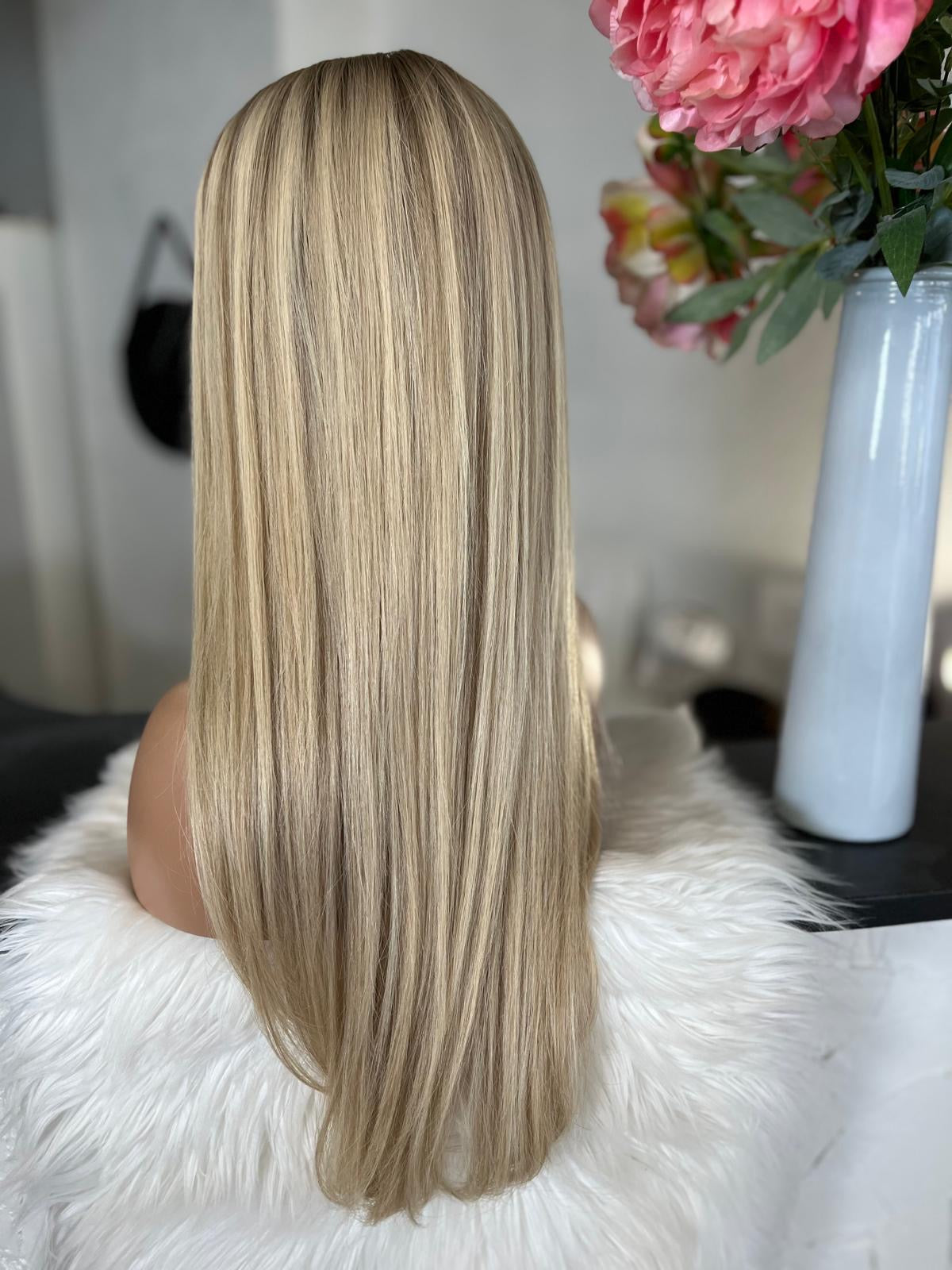 Sofia -   illusion + lace top / 26 inch / 150% Volume / european hair / small