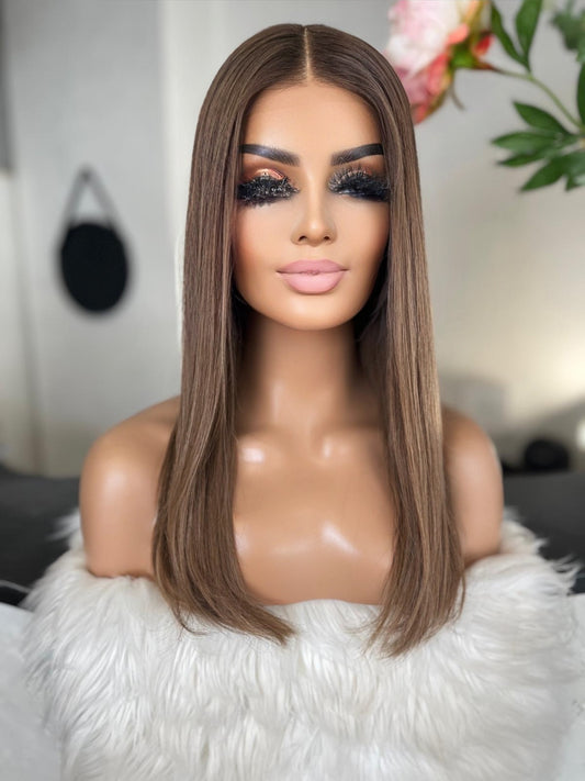 Fanny -  confort integral illusion + lace top /20 inch  / 150% Volume / european hair / small