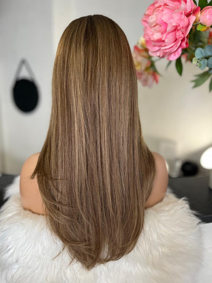 Fanny -  confort integral illusion + lace top /20 inch  / 150% Volume / european hair / small