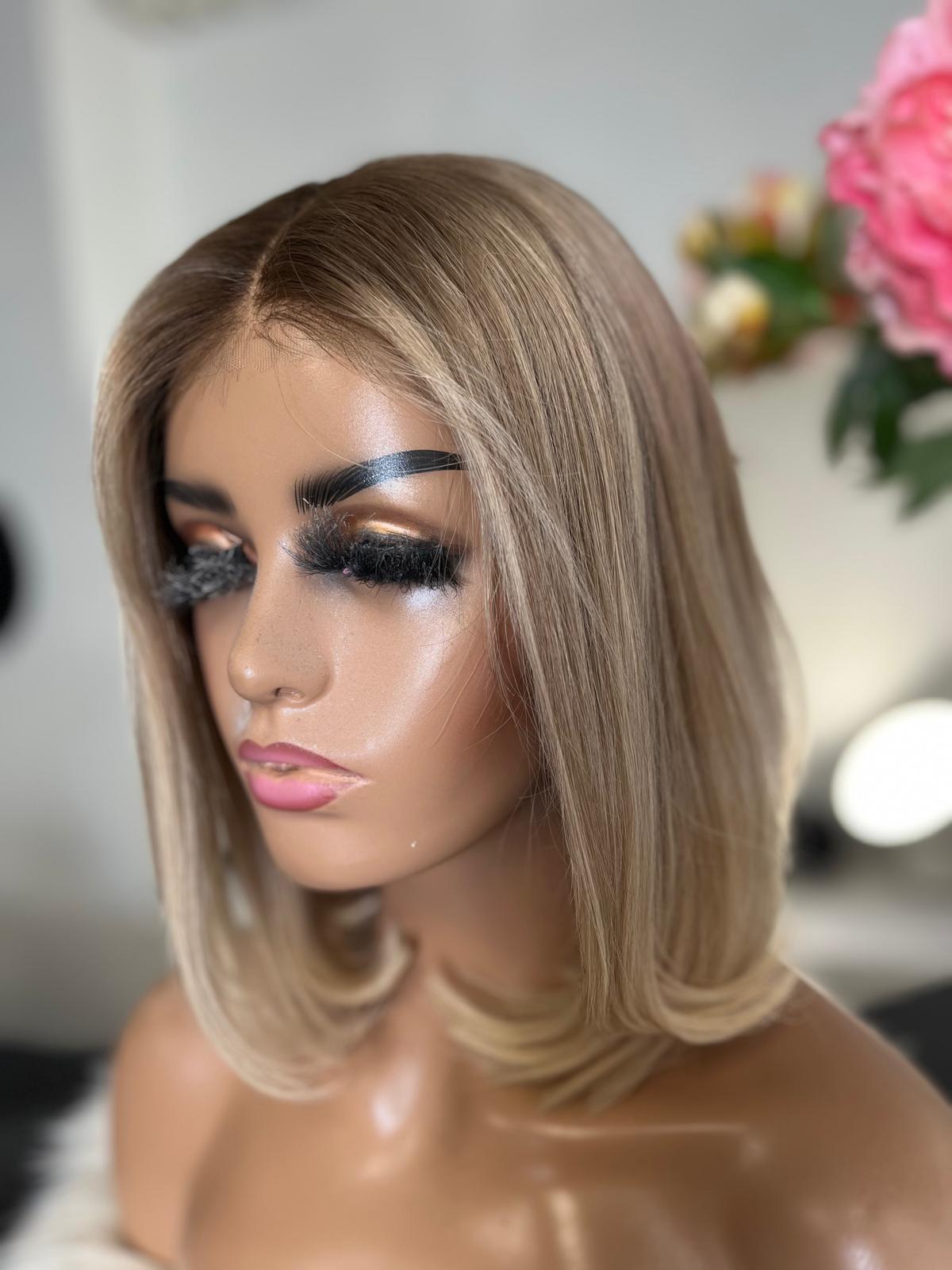 July  -  confort integral illusion + lace top / 14 inch / 150% Volume / european hair / small