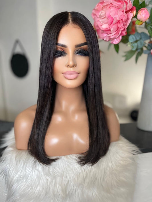 Clarisse   -  confort integral illusion + lace top / 20 inch / 150% Volume / european hair / small