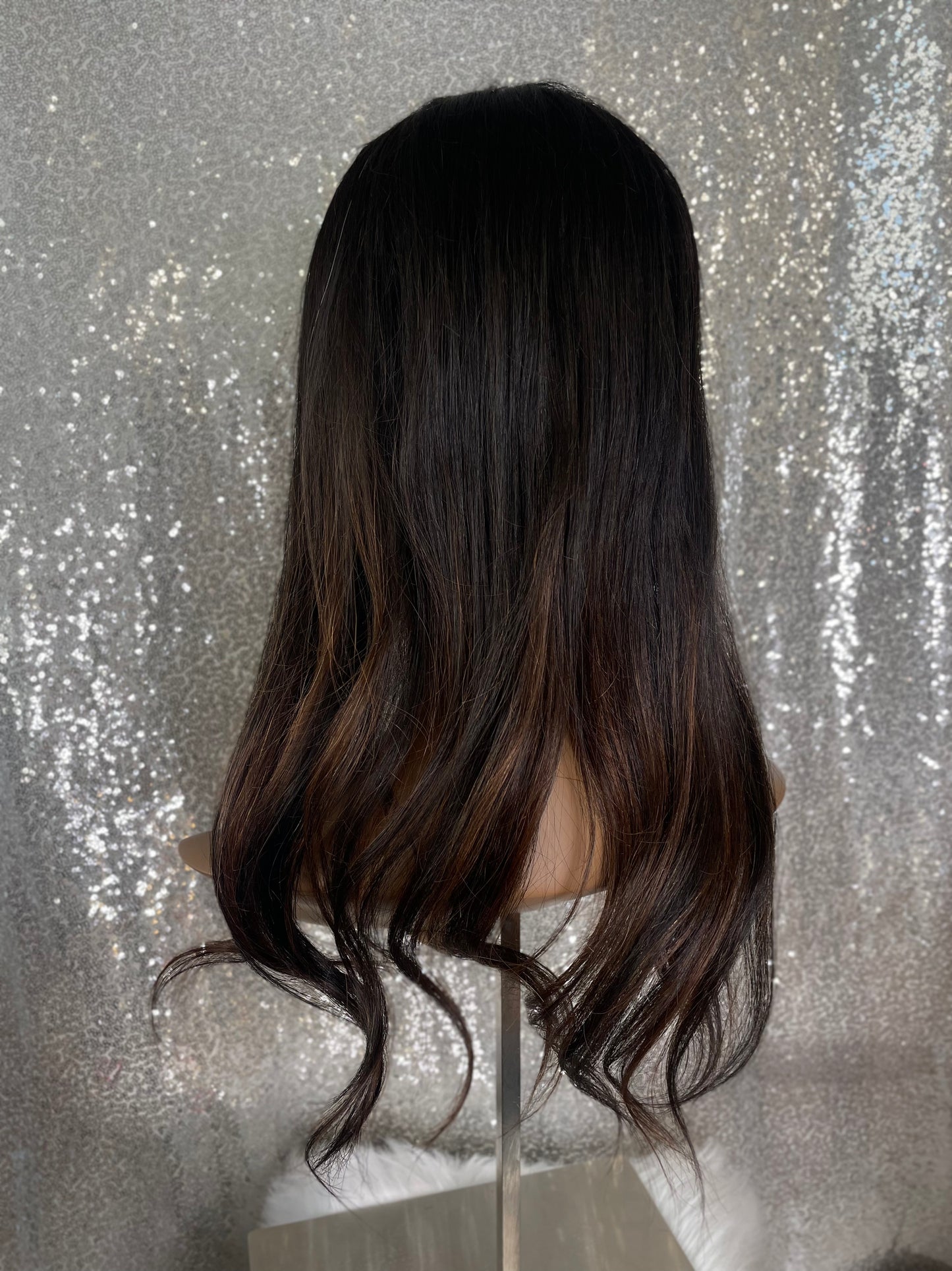 Topper Lana - 6x6 inch / 130% / 20 inch / european hair 